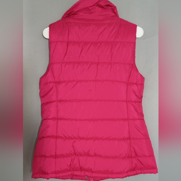 Arizona Fuchsia Puffer Quilted Vest Size L Girl - Picture 7 of 14